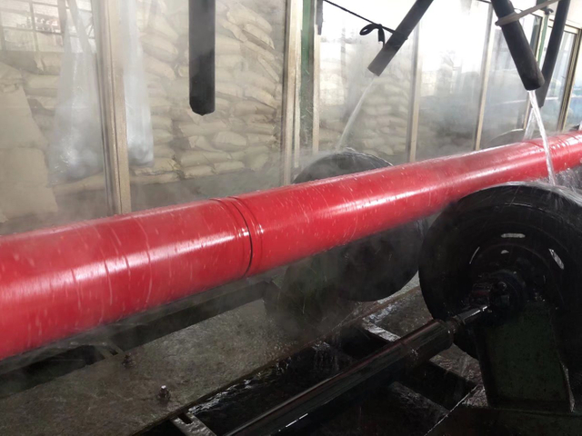 Fbe Fusion Bonded Epoxy Coating Steel Pipe Red Od21.3mm Sch160
