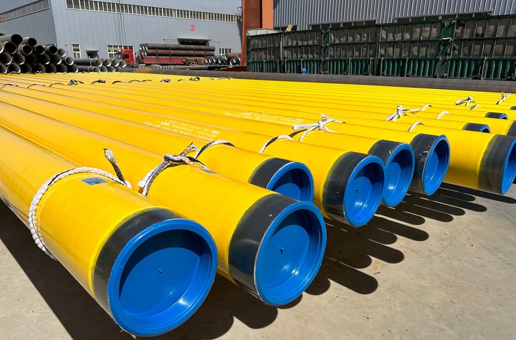 Epoxy Coated Pipes with Internal & External