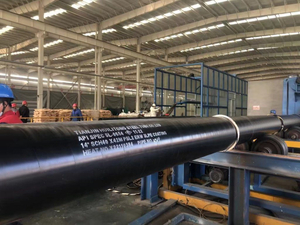 Carbon Steel Pipes with HDPE Coatings