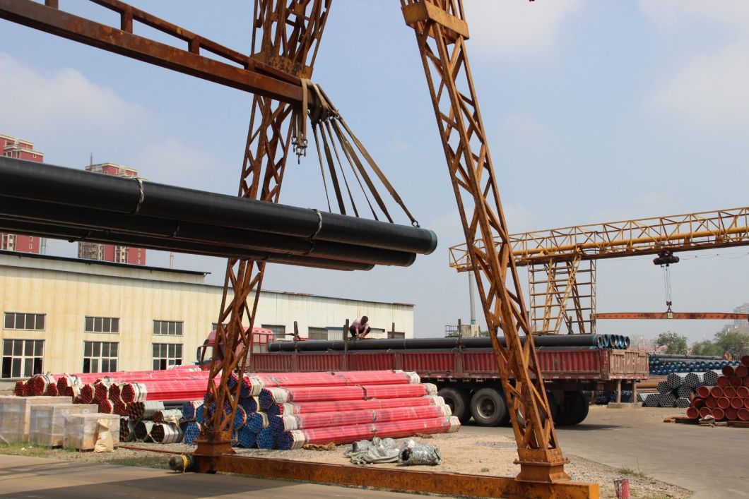 Fbe Fusion Bonded Epoxy Coating Steel Pipe Od21.3 Red