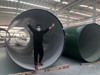 Large Diameter with 2PE/3PE/2PP/3PP Anti-Corrosion Insulation Steel Pipe