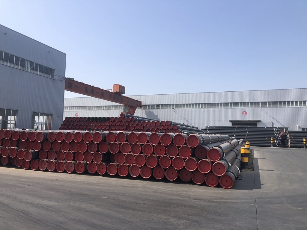 Three HDPE Coated ERW Pipe