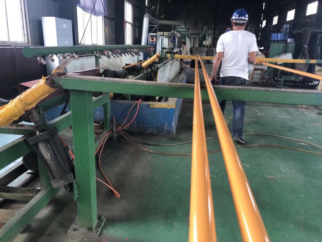 Fbe Fusion Bonded Epoxy Coating Steel Pipe Od21.3mm Sch40 Yellow
