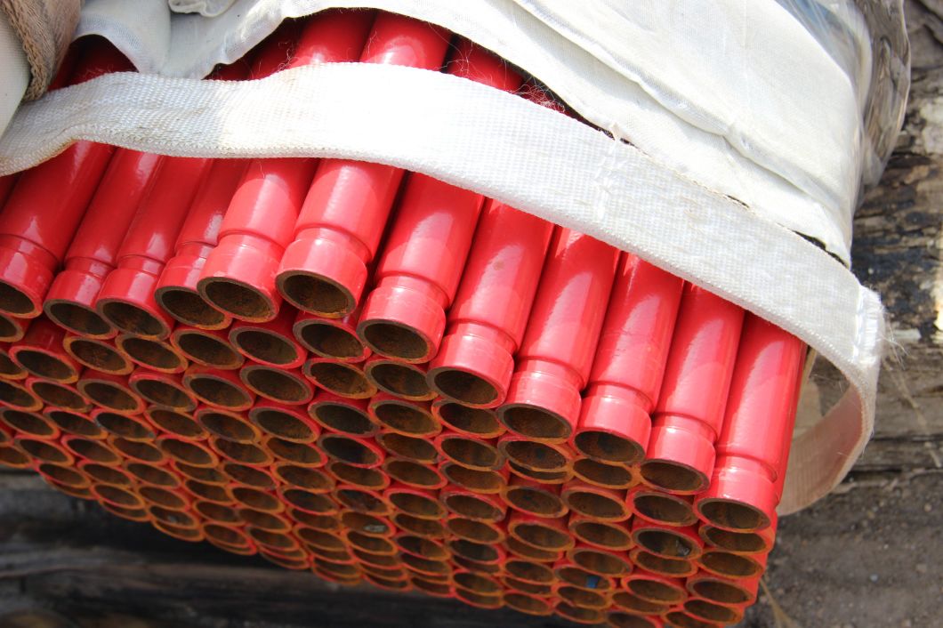 Fbe Fusion Bonded Epoxy Coating Steel Pipe Od21.3 Red