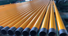 Fbe Fusion Bonded Epoxy Coating Steel Pipe Od21.3mm Sch40 Yellow