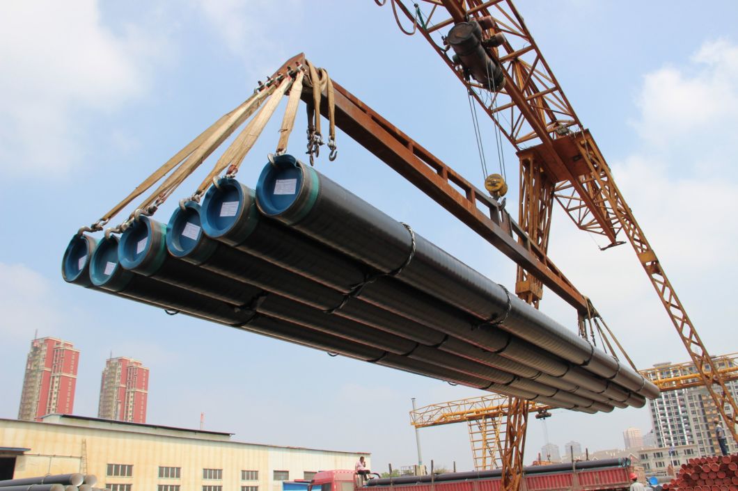 Steel Pipe of Sch30 API 5L Grx52 with 3PE Coating 11.8m 12m 6m