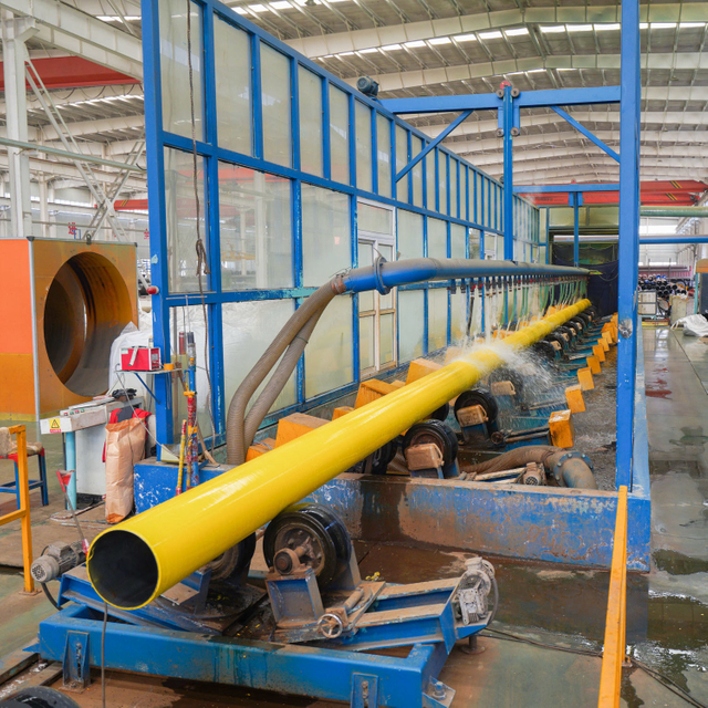 Epoxy Coated Pipes with Internal & External