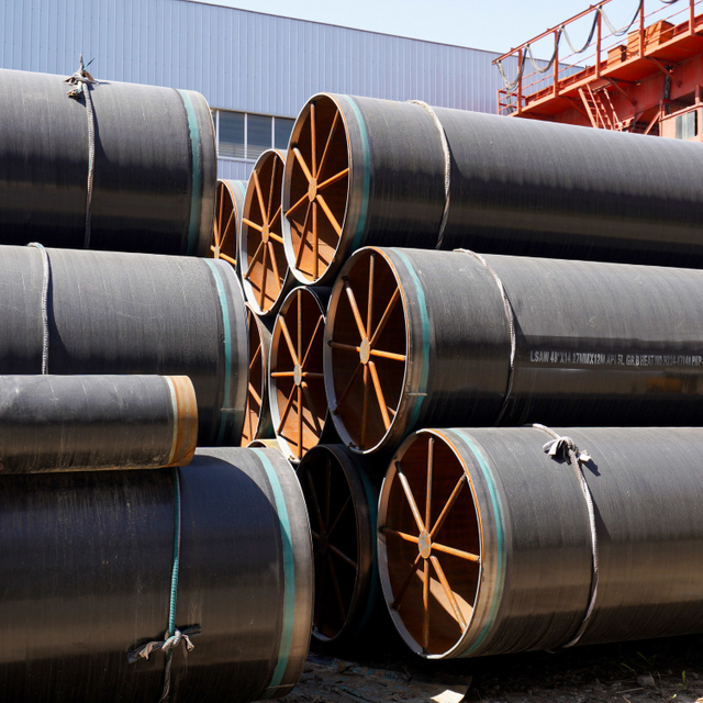 3PE/2PE Anticorrosion Steel Pipe Used in Transportation Pipeline for Natural Gas