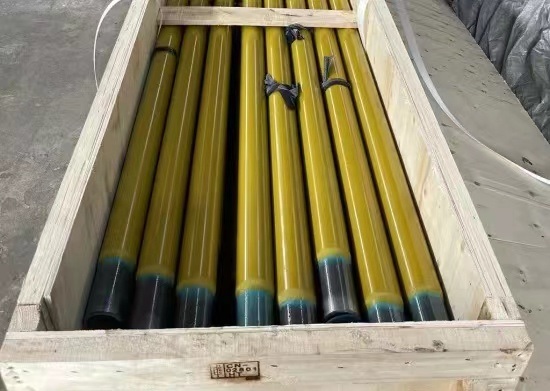High Density Polyethylene Coated 2" Pipes