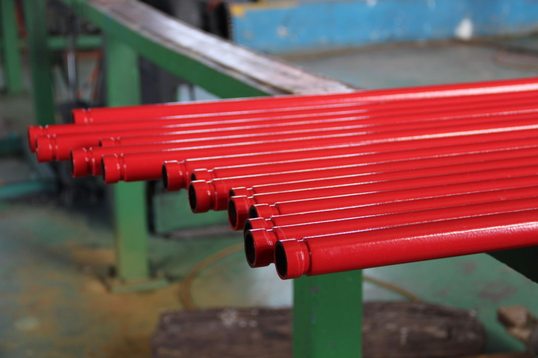 High Quality of 3PE Steel Pipe with Red Corlor Factory