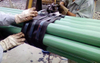 Fbe Fusion Bonded Epoxy Coating Steel Pipe Od114.3mm 21.3mm Green
