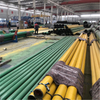 Fbe Fusion Bonded Epoxy Coating Steel Pipe Od114.3mm 21.3mm Green