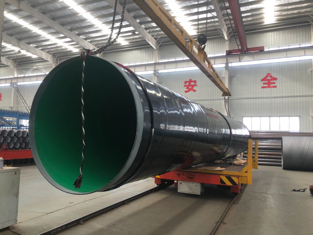 3PE 3PP Coating Anti Corrosive Carbon Steel Pipe Manufacturer Tianjin City